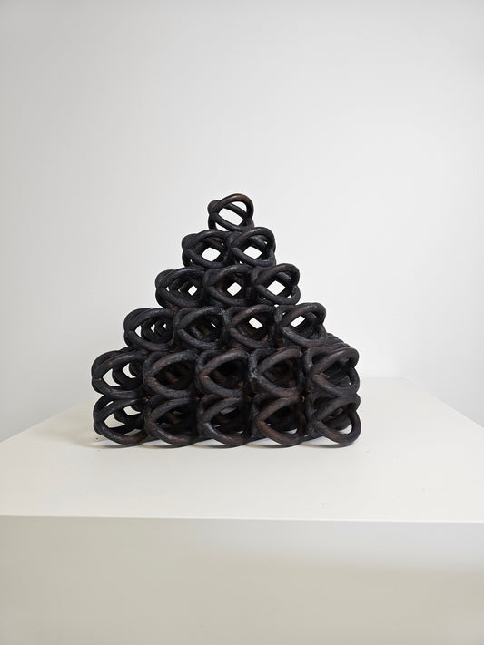 Pyramid 2 Circles Bronze Edition